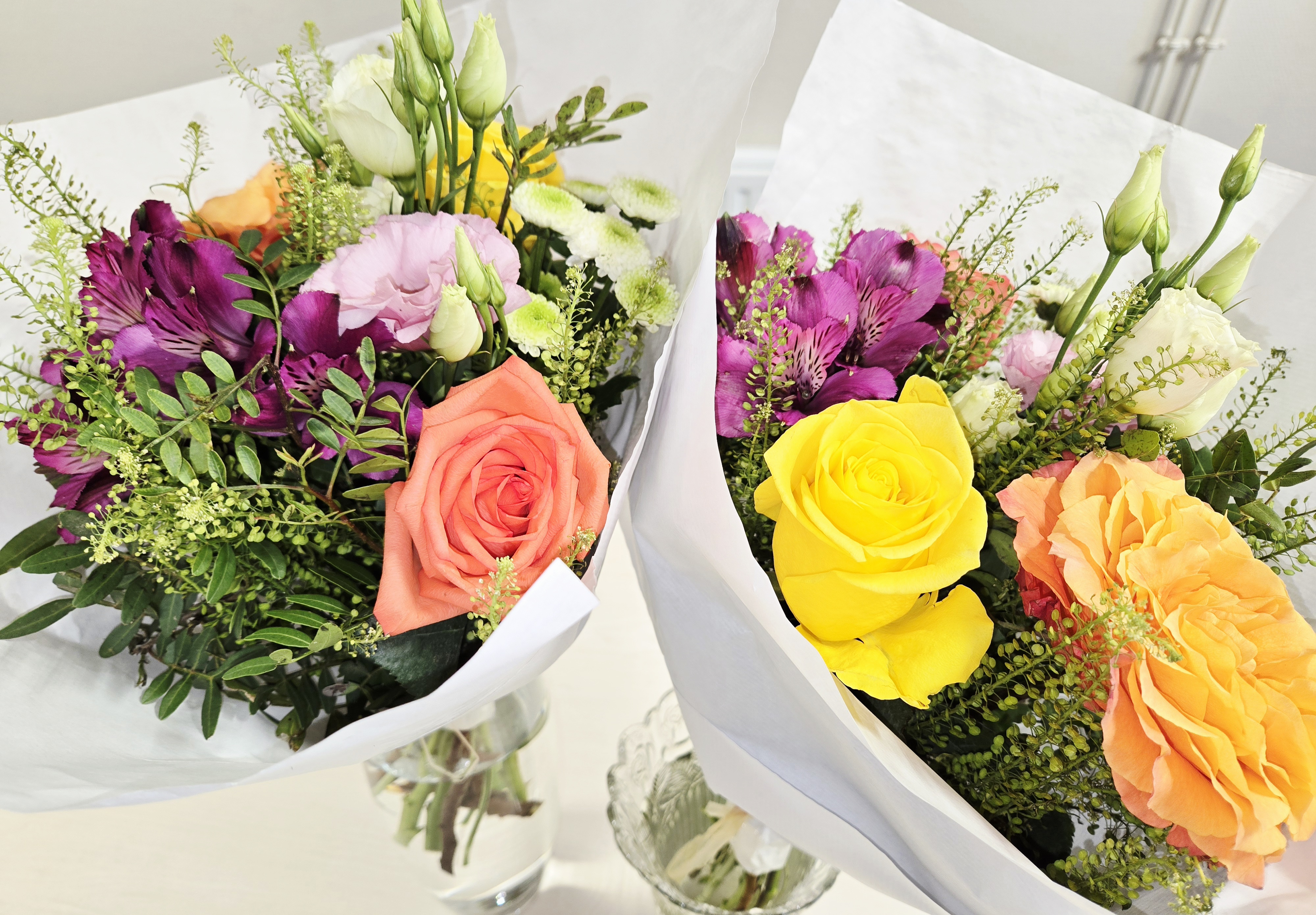 Un beau bouquet à l'occasion de la fête des mamans le 25 Mai Image